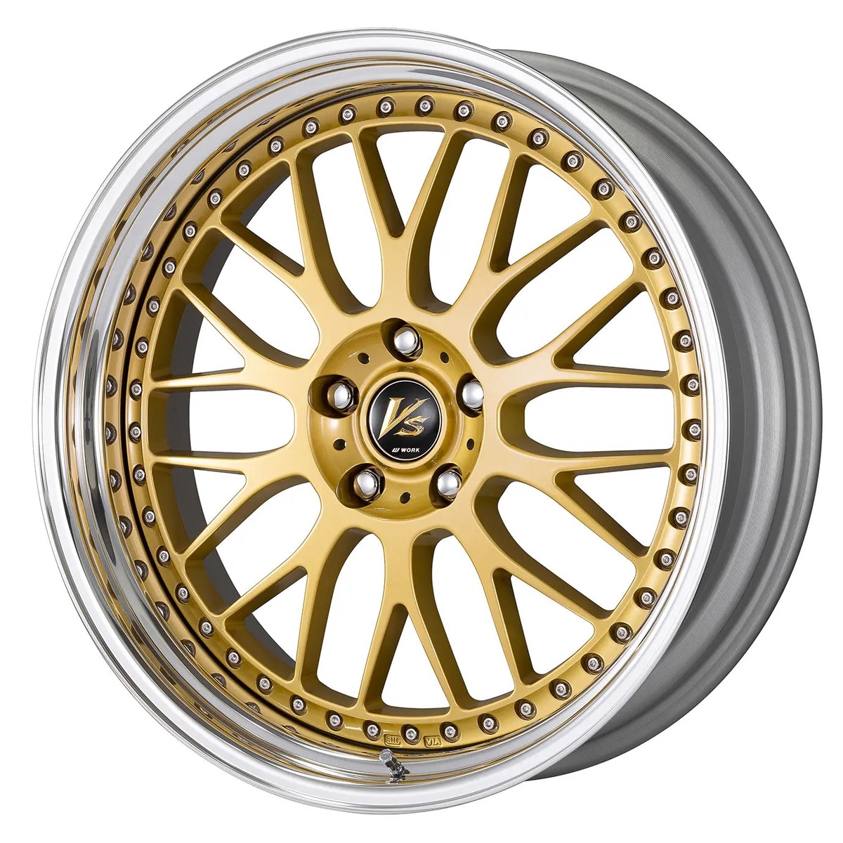 Work Wheels | VS XX Gold | 5X114.3 | 20X11 +13 | Step Rim | A Disk