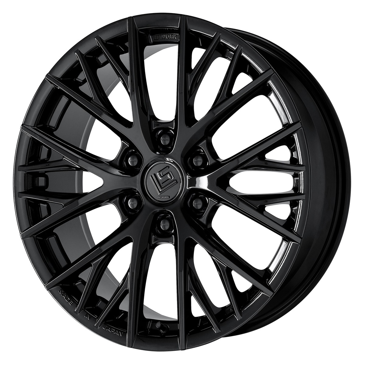 Work Wheels | LS Vajra SUV LX Black | 6X139.7 | 20X9 +40 (Pair)