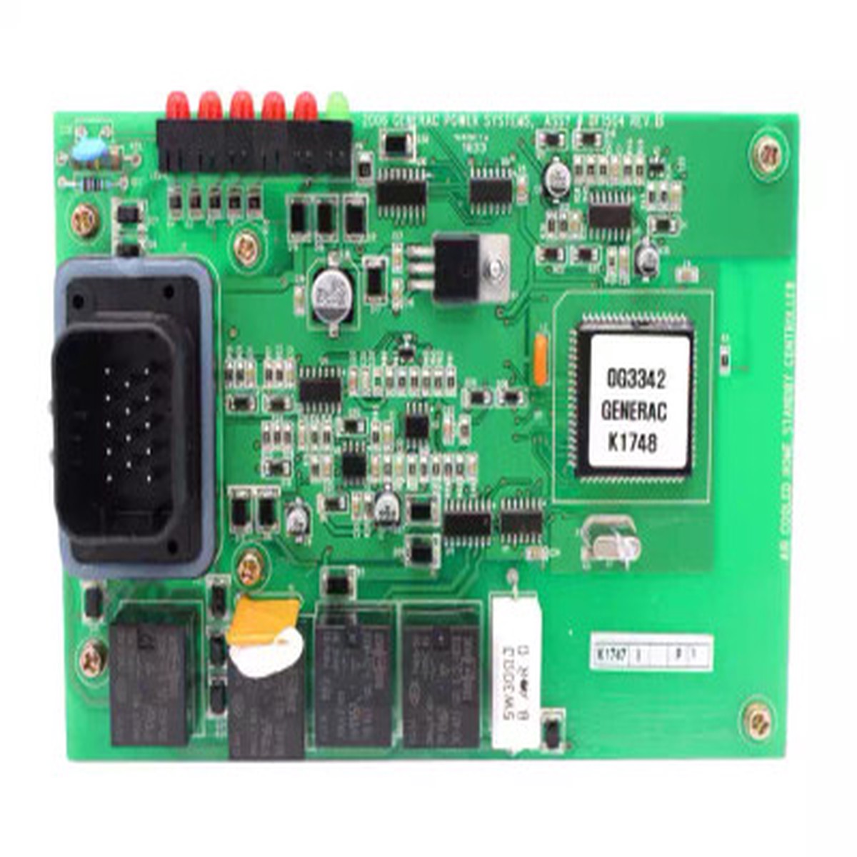 Generac 0F1504 / 0F15040SRV 7 Kw Air Cooled Controller Pcb