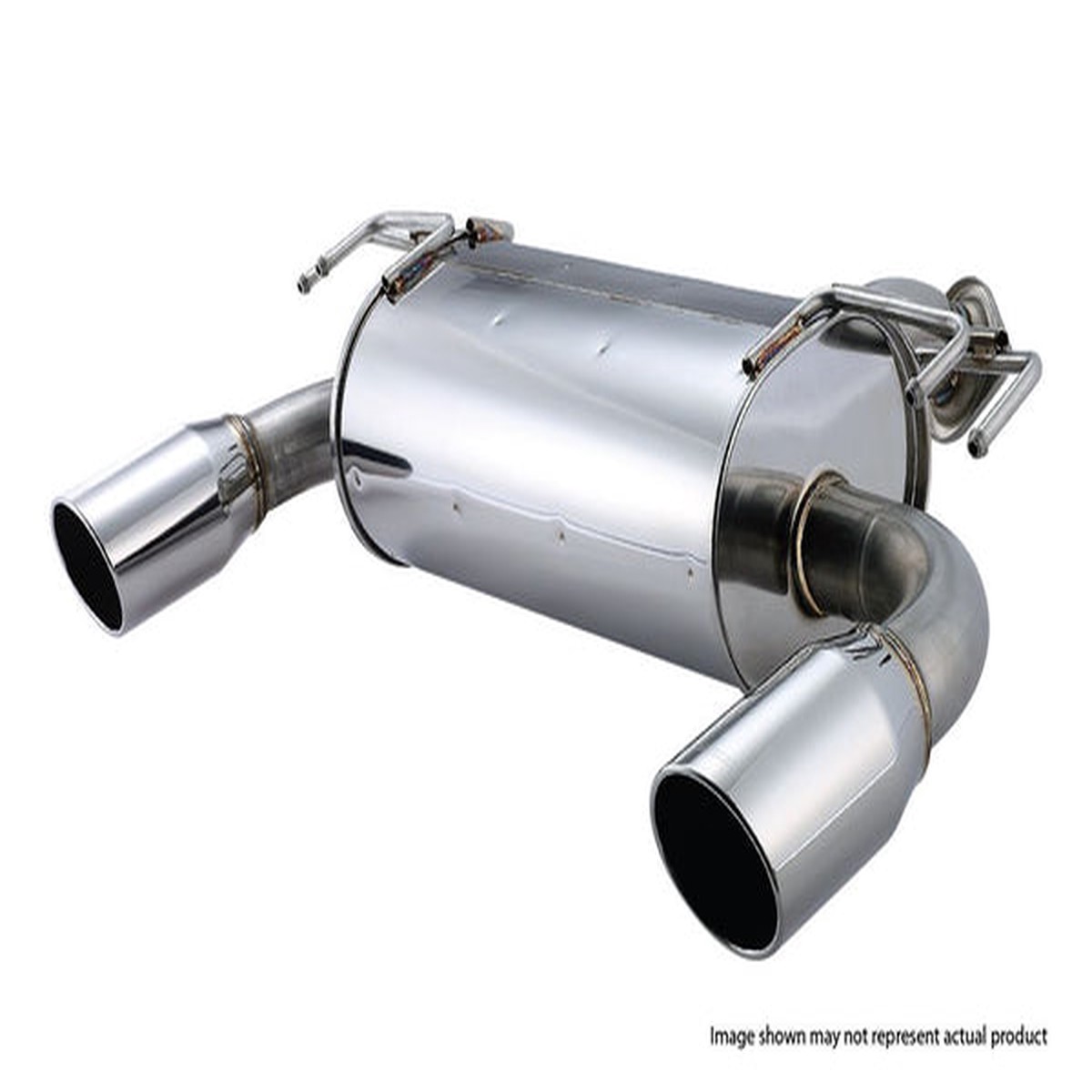 Hybrid Mega Evo Muffler, 2003-2008 Nissan 350Z