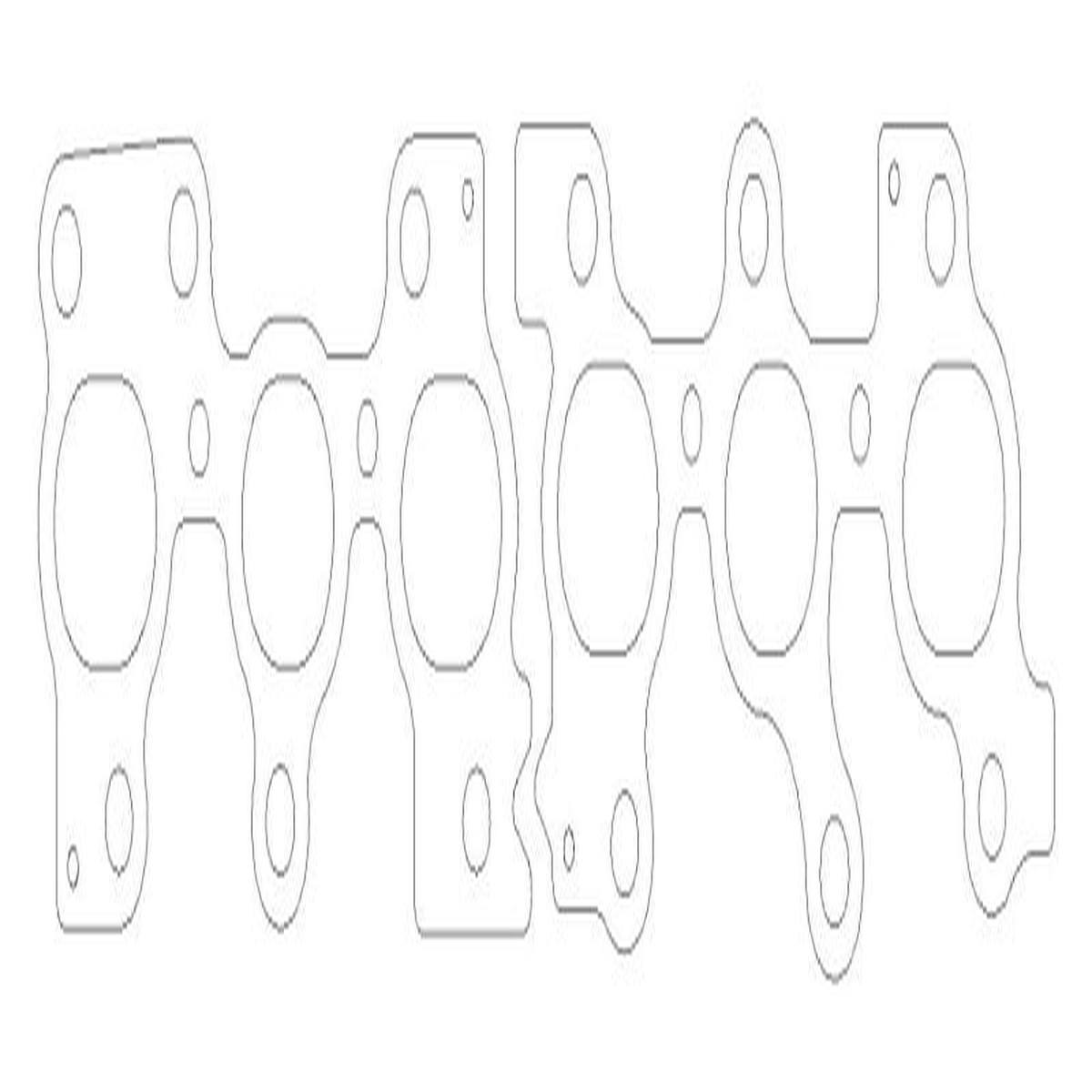 Cometic Toyota 2JZGTE 93-UP 2 PC. Exhaust Manifold Gasket .030 inch 1.600 inch X 1.220 inch Port