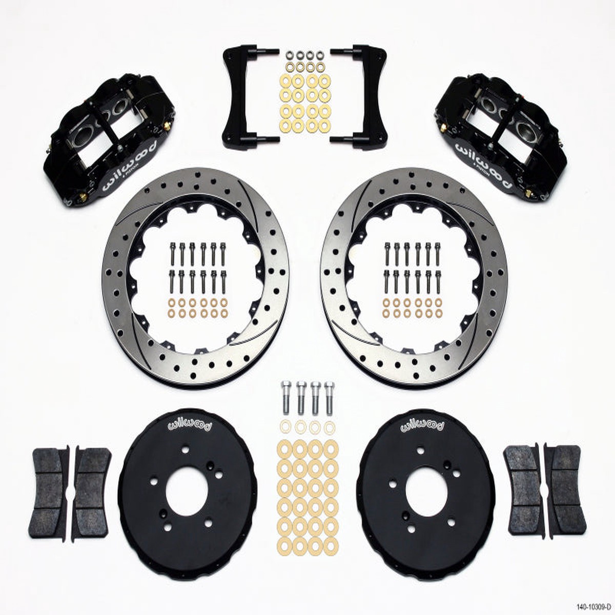 Hot Sale Wilwood Narrow Superlite 6R Front Hat Kit 12.88in Drilled Honda S2000