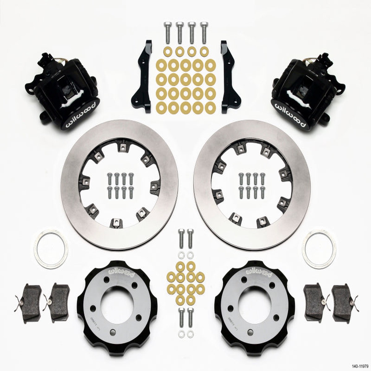 New Arrival Wilwood Combination Parking Brake Rear Kit 12.19in 2006-Up Civic / CRZ
