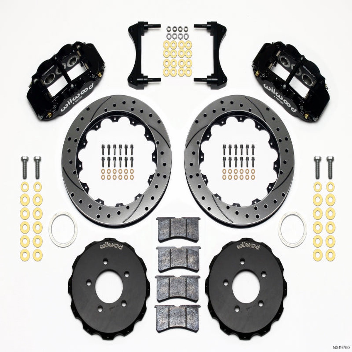 New Arrival Wilwood Narrow Superlite 6R Front Hat Kit 12.88in Drilled 2006-Up Civic / CRZ