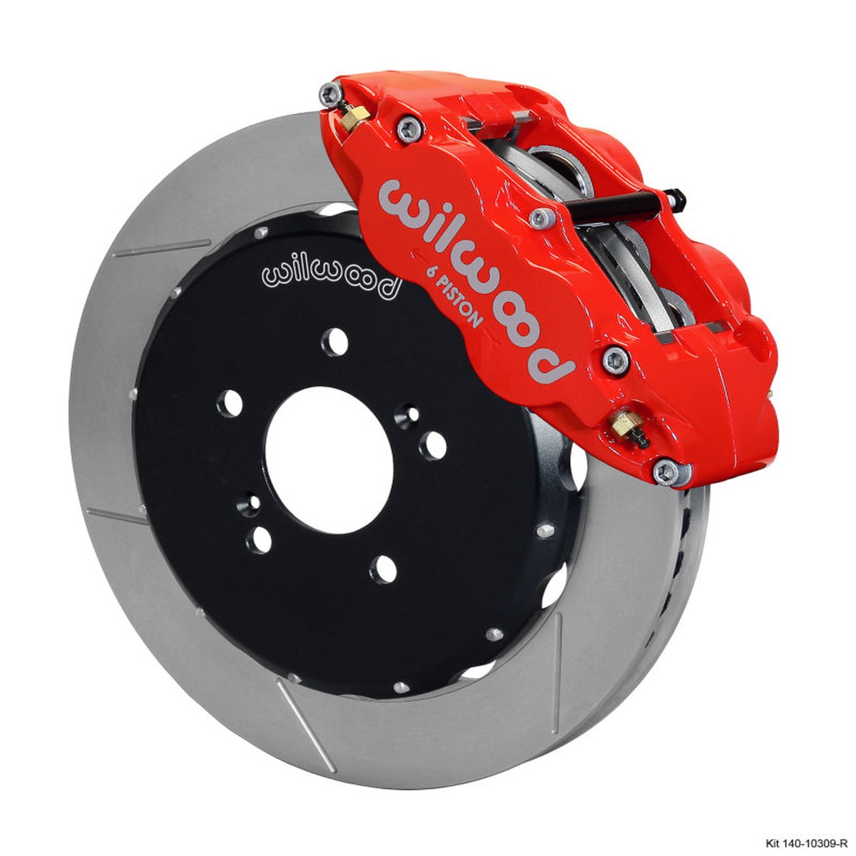 New Arrival Wilwood Narrow Superlite 6R Front Hat Kit 12.88in Red Honda S2000