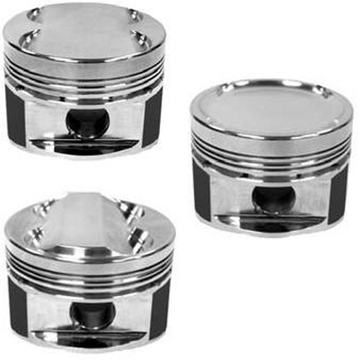 Manley 93-97 Honda Del Sol / 99-00 Honda Civic SI (B16A1-A2-A3) 81mm STD Bore 9.8:1 Flat Top Piston
