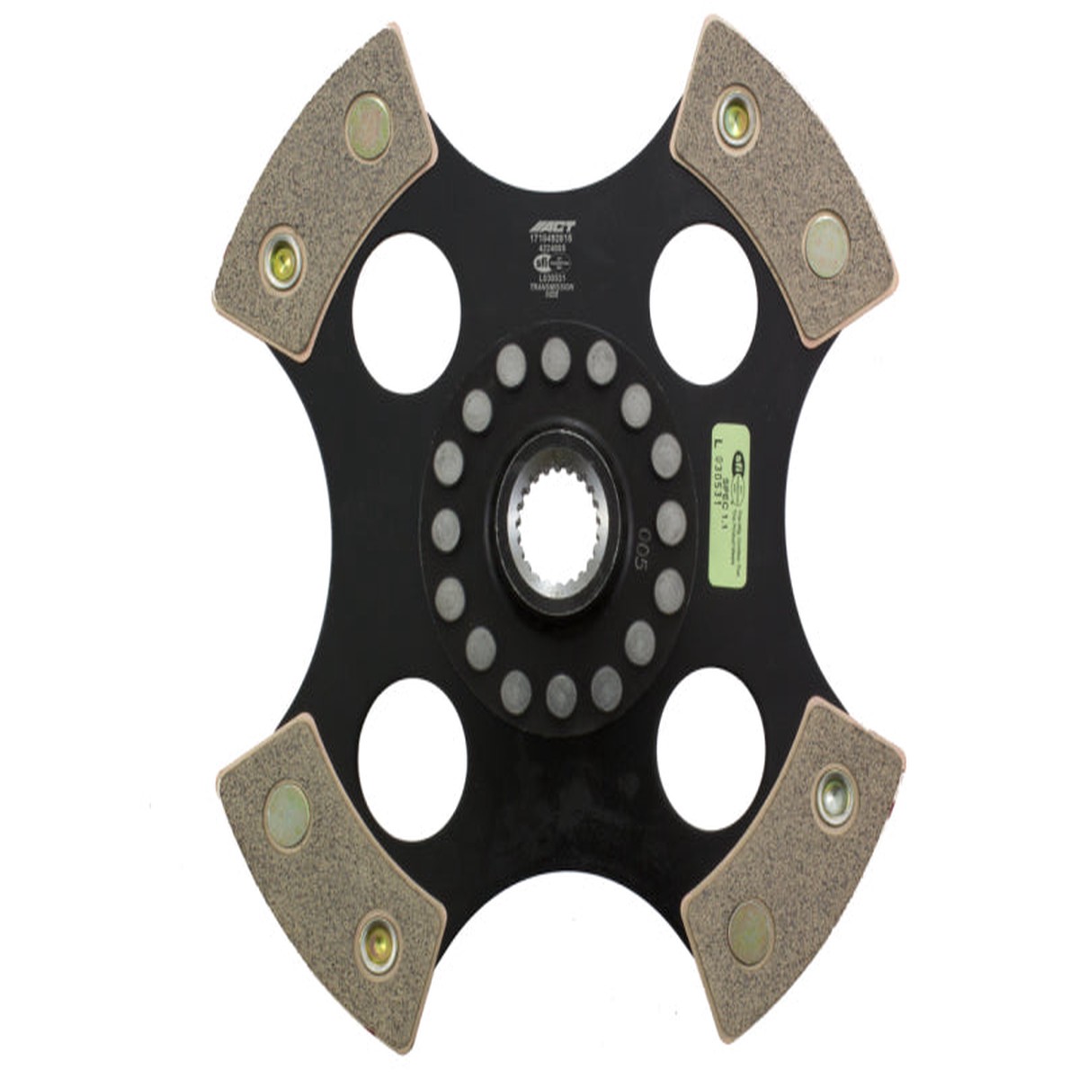 ACT 1997 Ford Escort 4 Pad Rigid Race Disc