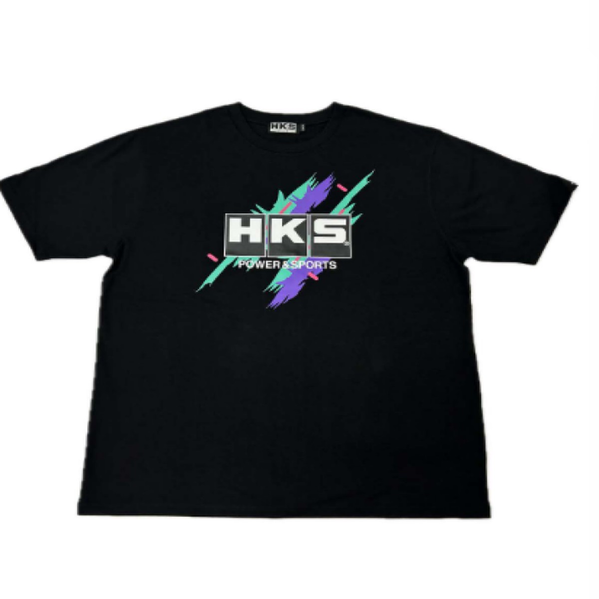 HKS T-SHIRT SUPER RACING v2 BLACK XL