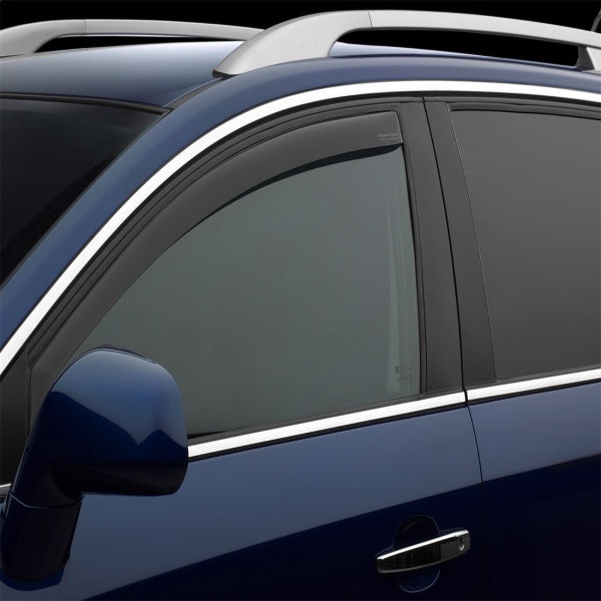 WeatherTech 96-02 Toyota 4Runner Rear Side Window Deflectors - Dark Tint