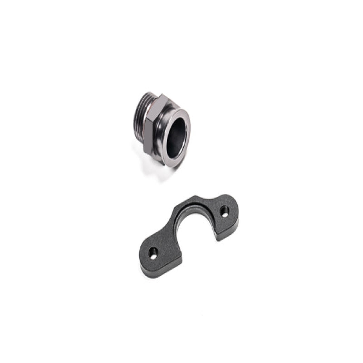 Radium Engineering Ford Sensor Adapter 8AN ORB 16mm Bore 41mm Offset Spacing M5