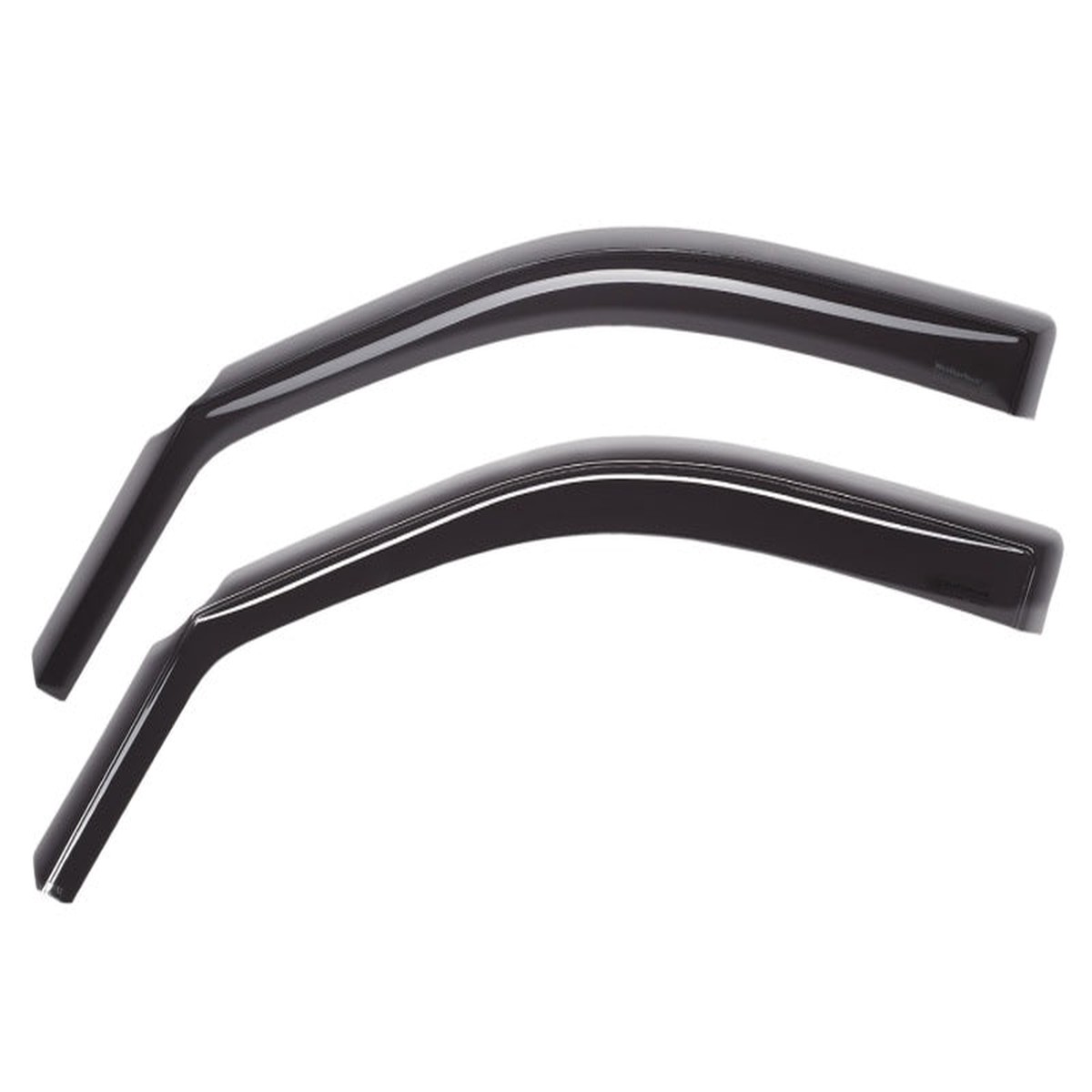 WeatherTech 18-25 Toyota Camry (Incl. 18-24 Hybrid) Rear Side Window Deflectors - Dark Tint