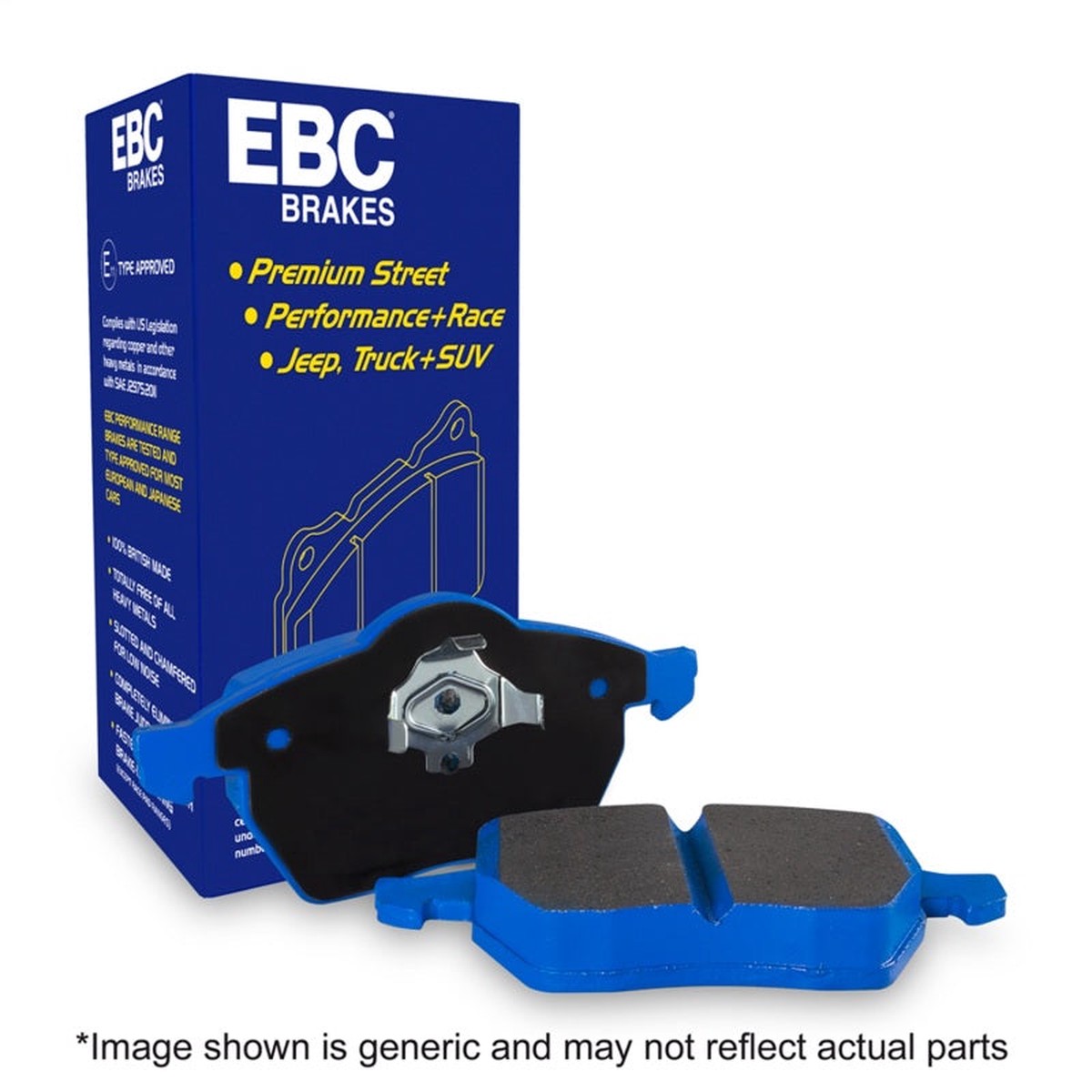 EBC 2022+ Acura Integra 1.5T Rear Bluestuff Brake Pads