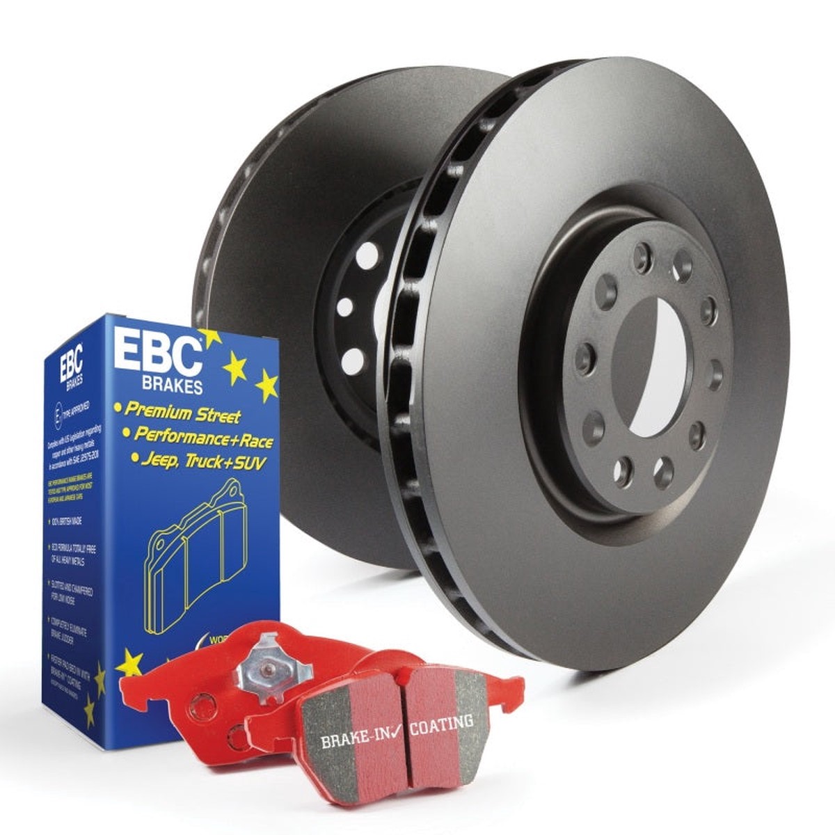 Top Pick EBC S12 Brake Pad and Rotor Kit