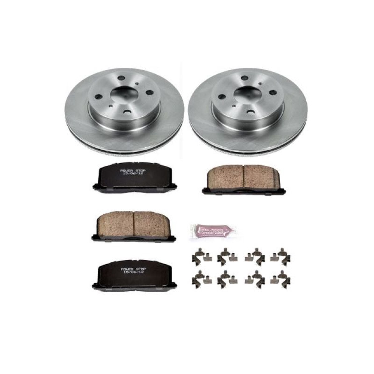 New Arrival Power Stop 90-92 Geo Prizm Front Autospecialty Brake Kit