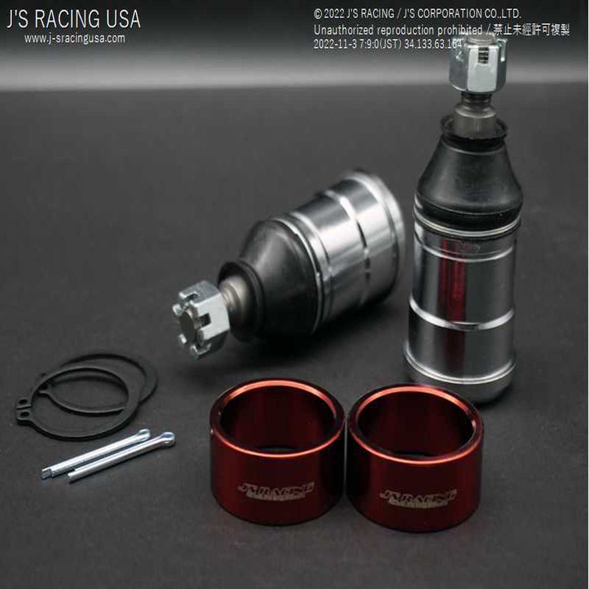 J'S RACING S2000 Rear roll center adjuster 20mm