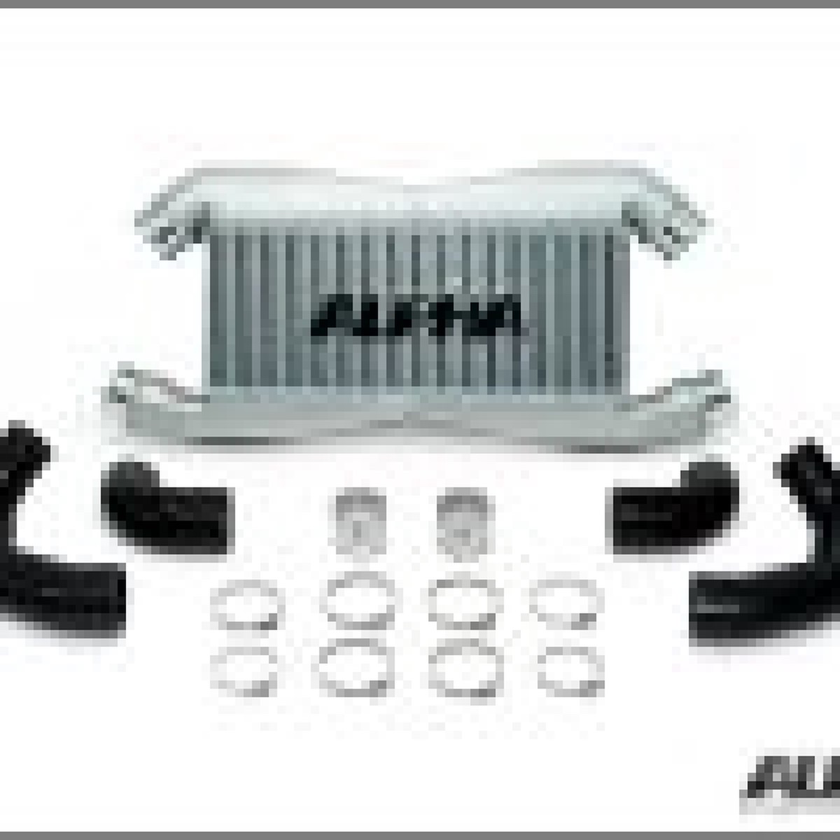 AMS Performance 2009+ Nissan R35 GT-R FMIC Kit w/ Logo - Alpha Intercooler Pipe Kit Compatible