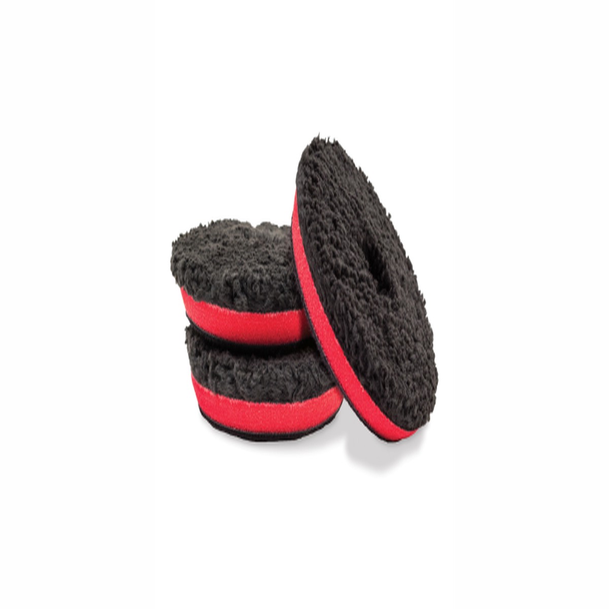 Griots Garage BOSS 3in Microfiber Pad (Set of 3)